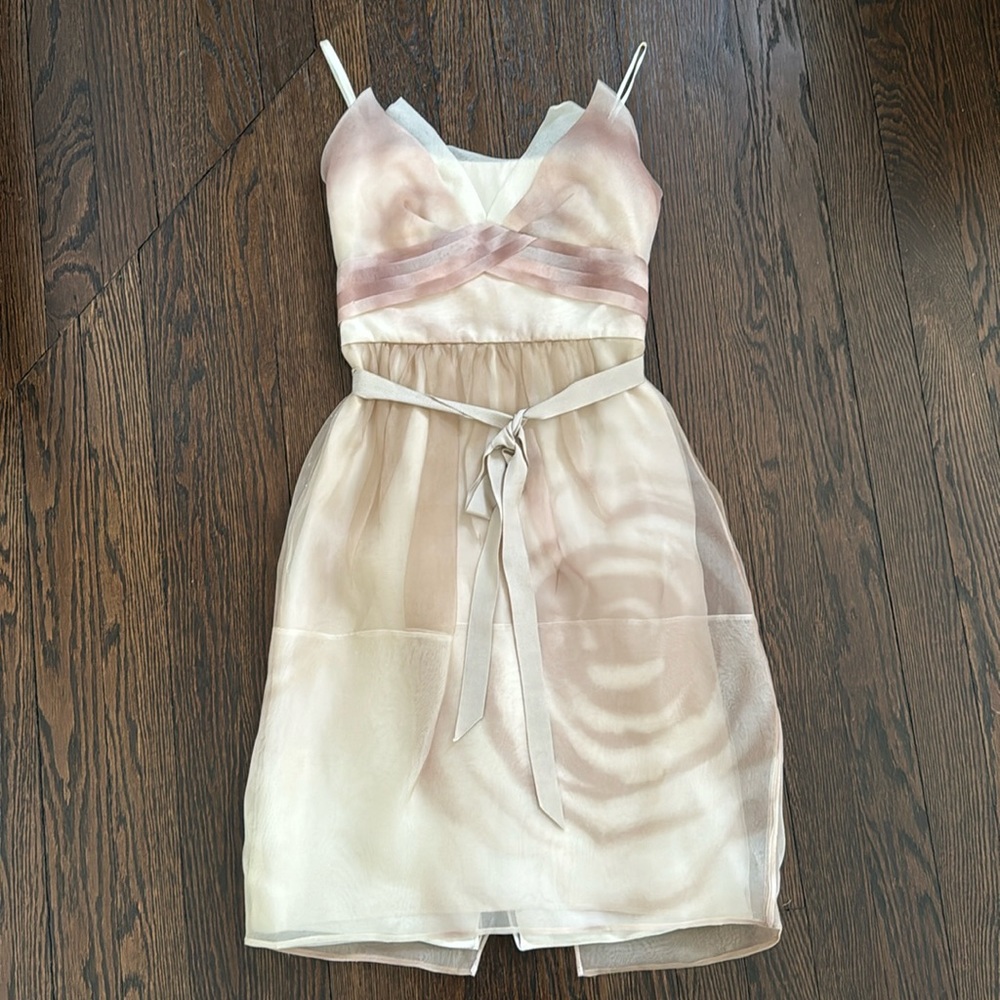 BCBG MAXAZRIA strapless dress